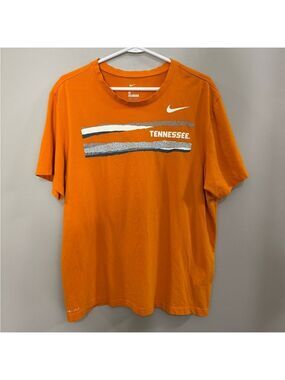 Nike Dri-Fit Orange Men's Shirt. Tennessee. Size XL